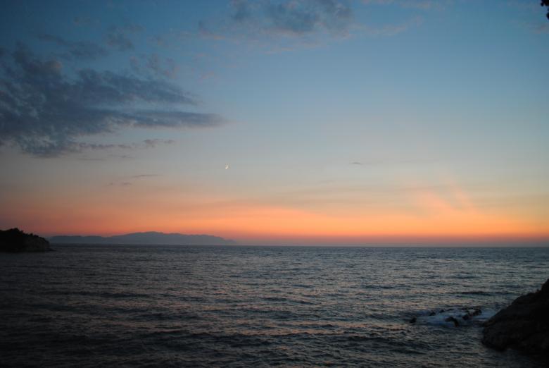 Free stock image of Sunset over the Aegean Sea created by Bee 
