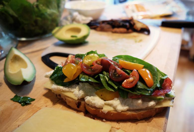 Free stock image of Vegetable sandwich created by Life of Pix