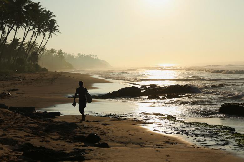 Free stock image of Walk along the beach created by Unsplash