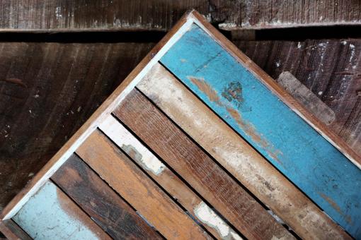 Free Stock Photo of Painted Wood Board