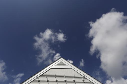 Free Stock Photo of Buildings Roof