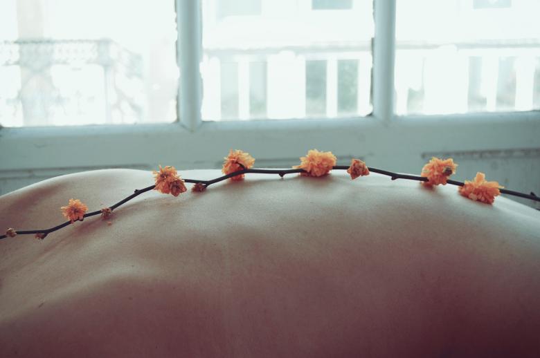 Free stock image of Flowers on skin created by Life of Pix