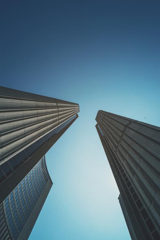Free stock image of Skyscrapers created by Unsplash