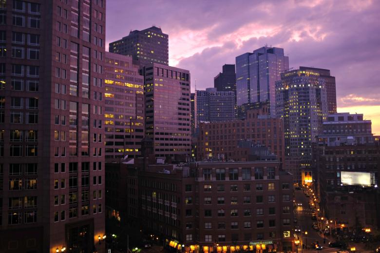 Free stock image of City at dusk created by Life of Pix