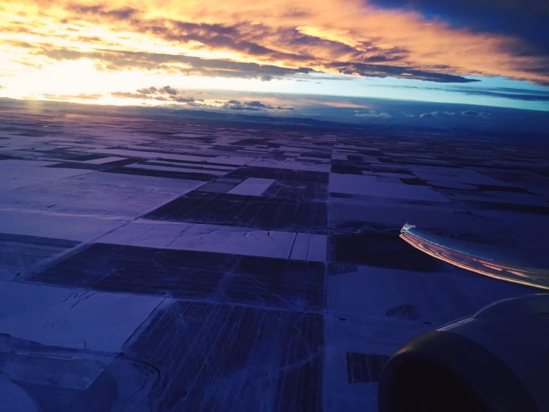 Free stock image of Sunset Over Fields created by Life of Pix