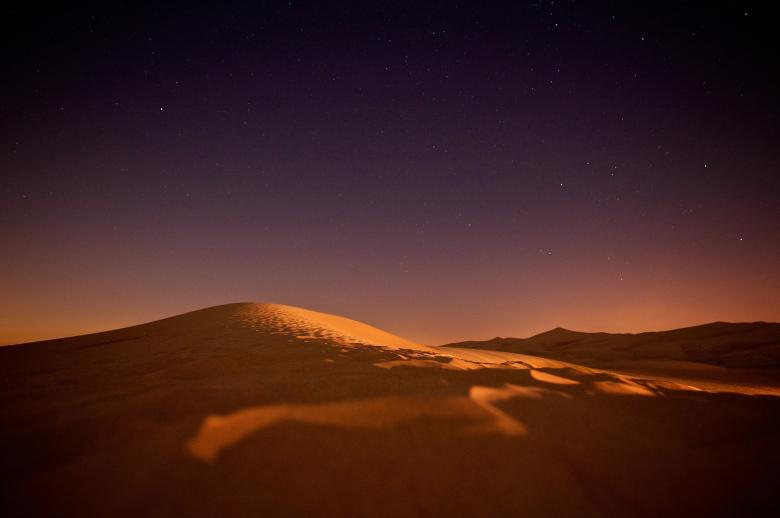 Free stock image of Desert at night created by Unsplash