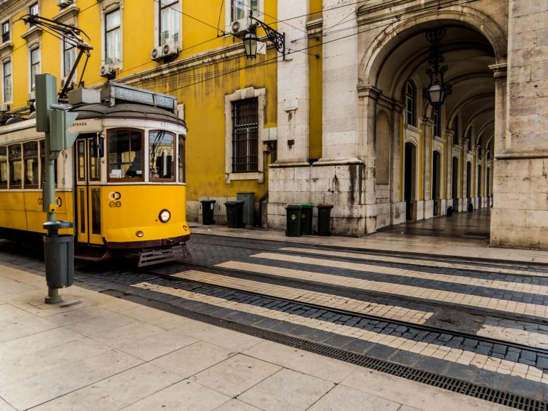 Free stock image of Yellow tram created by Janis Urtans