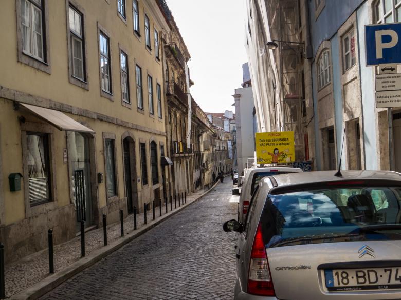 Free stock image of Narrow streets of Lisbon created by Janis Urtans