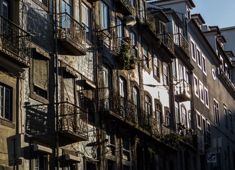 Free stock image of Lisbon architecture - sunny street created by Janis Urtans