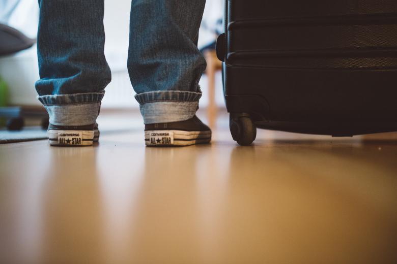 Free stock image of Man With Luggage created by Negativespace