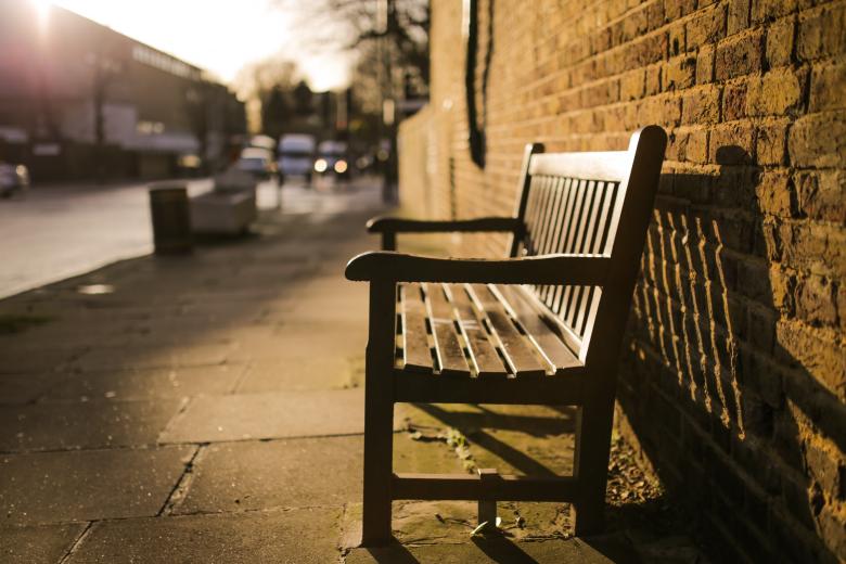 Free stock image of Bench created by Negativespace