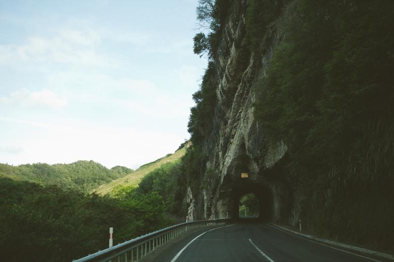 Free stock image of Road under the Mountain created by Unsplash
