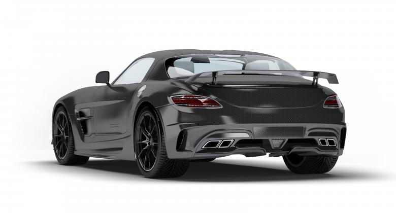 Free stock image of Mercedes SLS AMG Black created by Piotr Grudzien