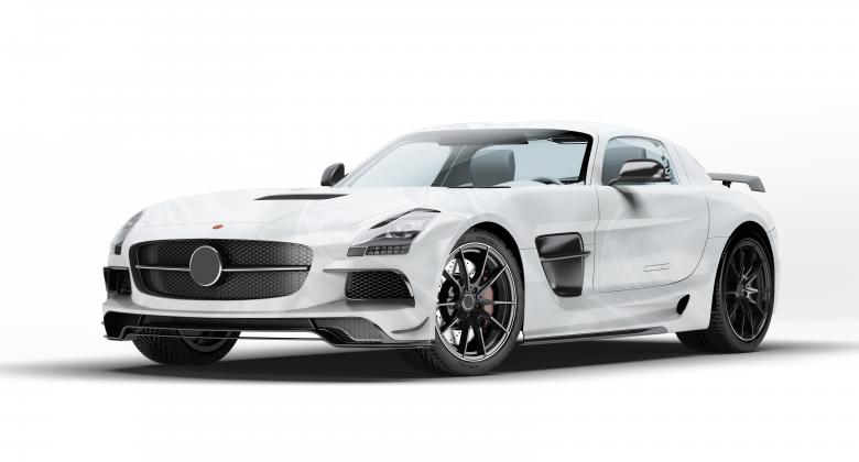 Free stock image of Mercedes SLS AMG White created by Piotr Grudzien
