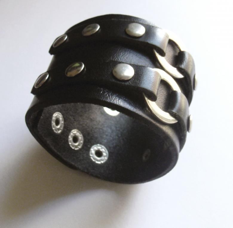 Free stock image of Punk goth wristband created by David M