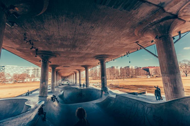 Free stock image of Skating Area created by Unsplash