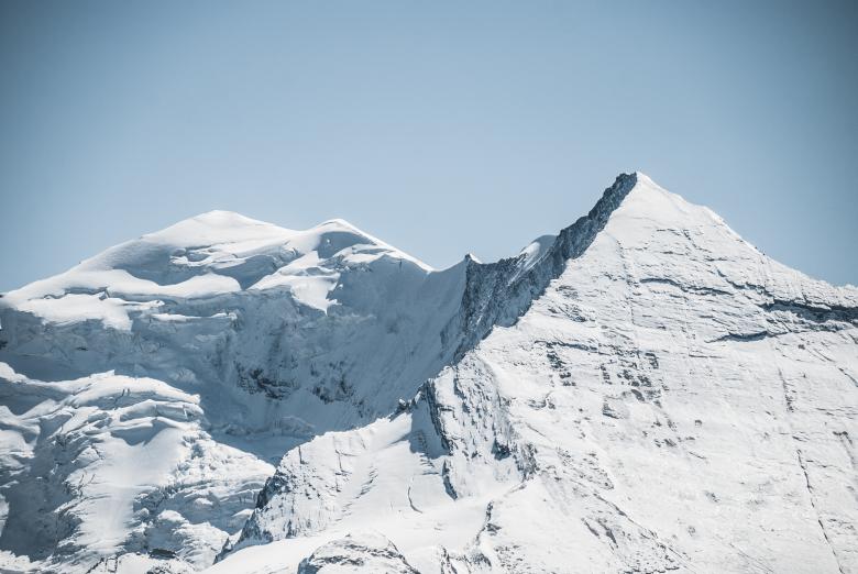 Free stock image of Snowy Mountain created by Unsplash