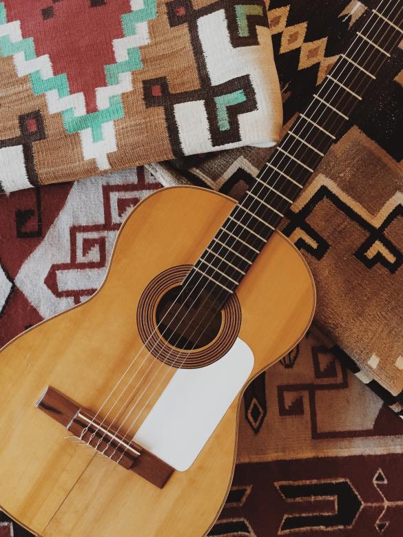 Free stock image of Guitar created by Unsplash