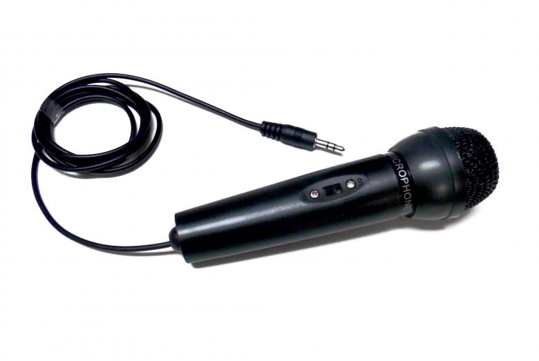 Free stock image of Black microphone created by David M