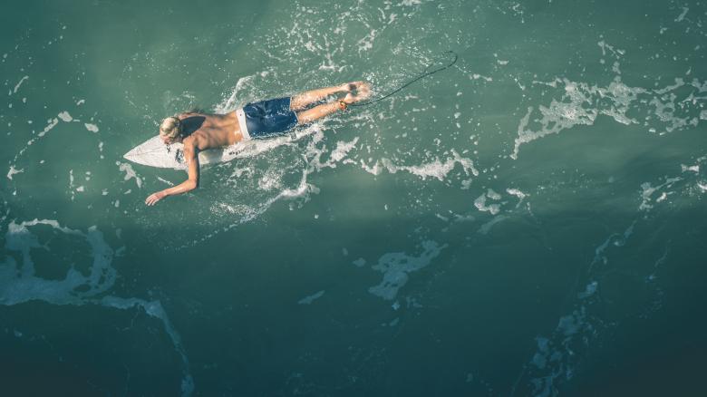 Free stock image of Surfer created by StockSnap