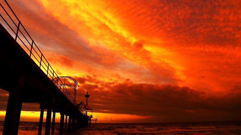 Free stock image of Sunset created by StockSnap
