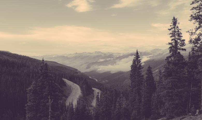 Free stock image of Road On Mountain created by StockSnap