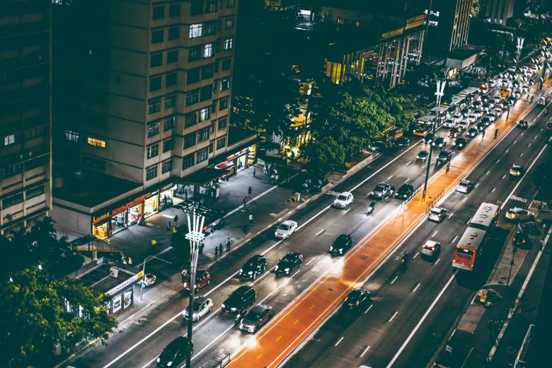 Free stock image of City At Night created by StockSnap