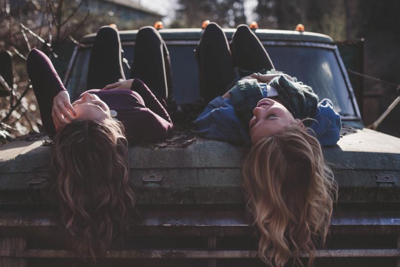 Free stock image of Two Girls created by StockSnap