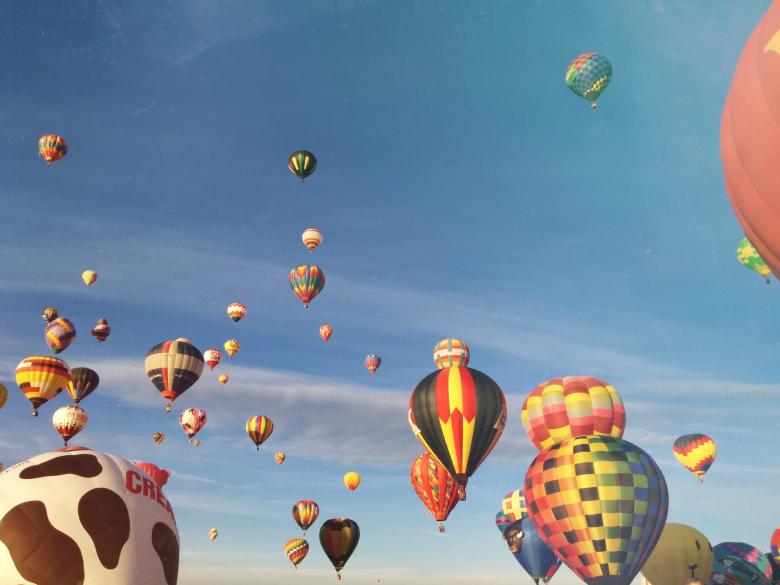 Free stock image of Flying Balloons created by StockSnap