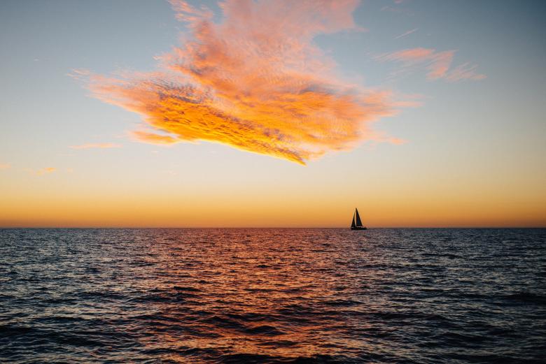 Free stock image of The Lonely Boat created by Unsplash