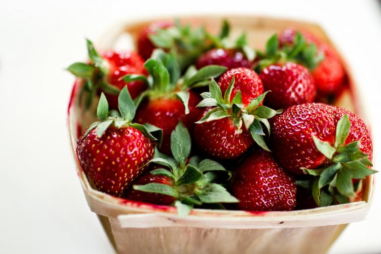 Free stock image of Basket of Strawberry created by Unsplash
