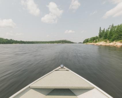Free Stock Photo of Travelling through the Boat
