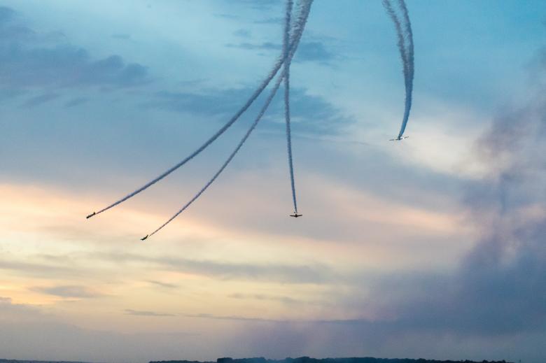 Free stock image of Planes in the Sky created by StockSnap