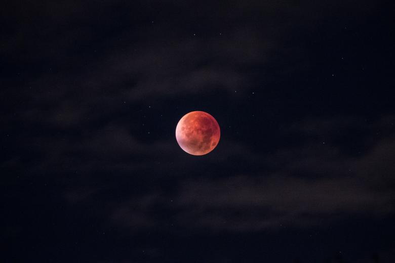 Free stock image of Red Moon created by StockSnap