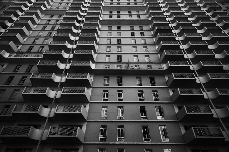 Free stock image of Highrise with balconies created by StockSnap