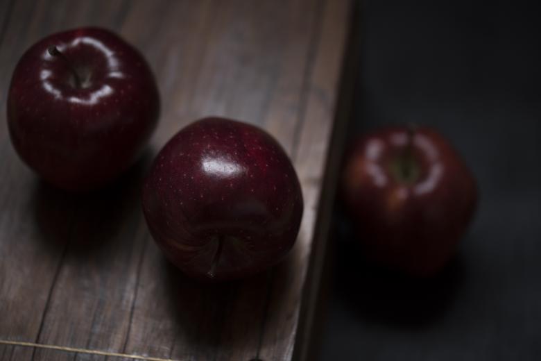 Free stock image of Three Apples created by StockSnap