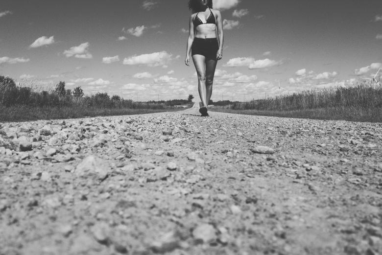 Free stock image of Walking Girl created by StockSnap