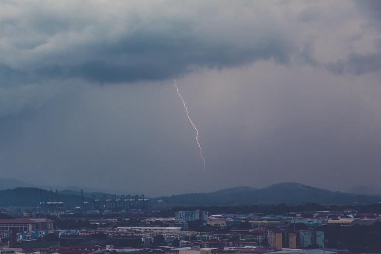 Free stock image of Thunderstorm created by StockSnap