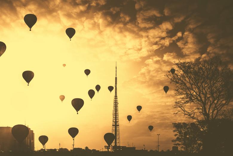 Free stock image of Hot Air Balloons created by StockSnap