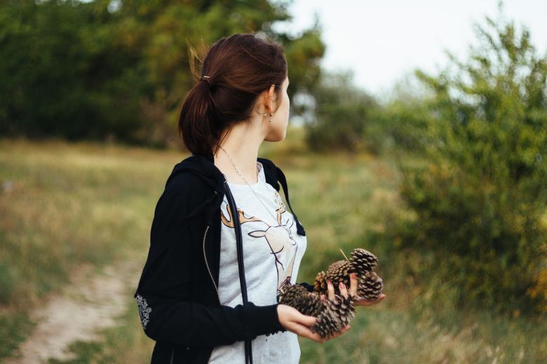 Free stock image of Flowers In Hand created by StockSnap