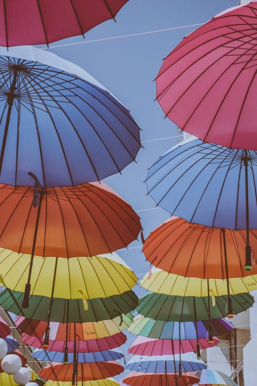 Free stock image of Umbrellas created by Unsplash