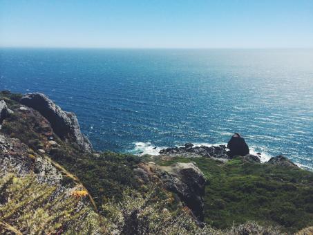 Free Stock Photo of Rocky Cliff