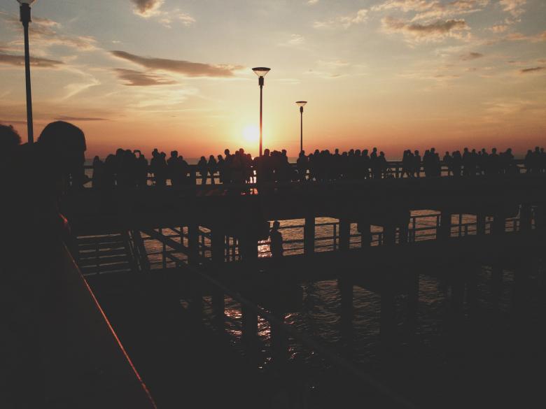 Free stock image of People on the Dock created by Unsplash