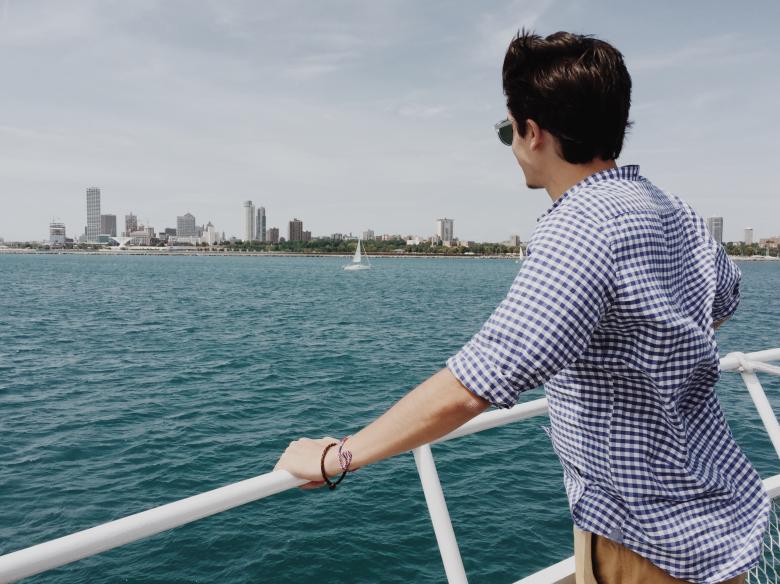 Free stock image of City view from the Ship created by Unsplash