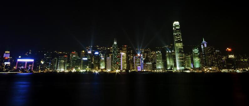 Free Stock Photo of City At Night