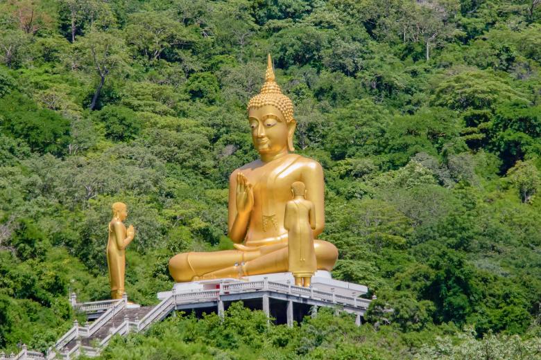 Free stock image of Buddha created by Pixabay
