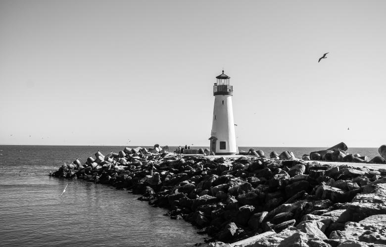 Free stock image of Lighthouse created by Pixabay