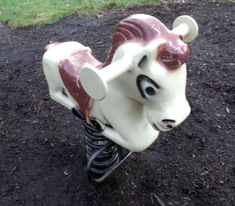 Free stock image of Playground rocking horse created by David M