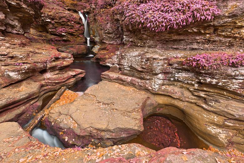 Free stock image of Adams Triangle Falls - Pastel Fantasy HDR created by Nicolas Raymond