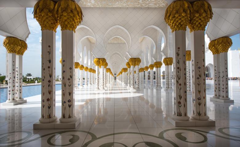 Free stock image of White Mosque created by Pixabay